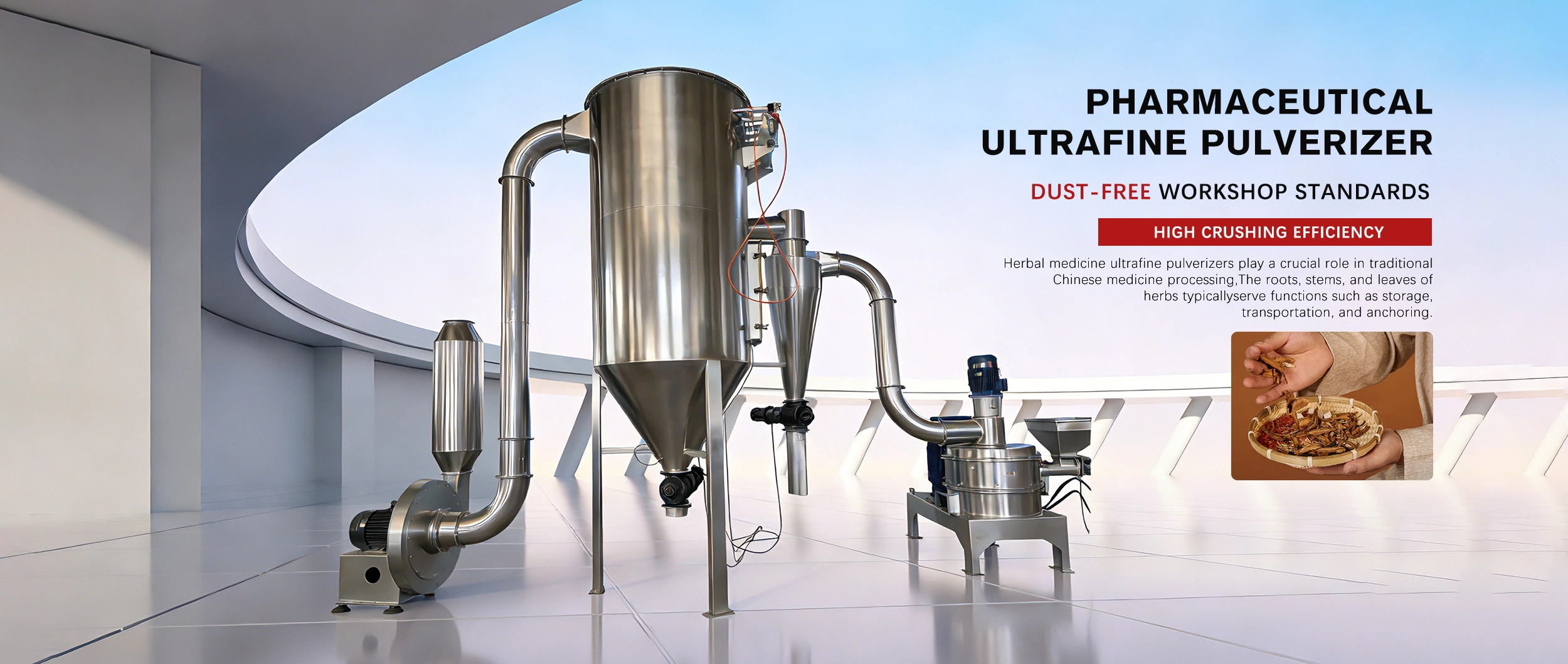 Fabricante de pulverizador ultrafino farmacéutico de China