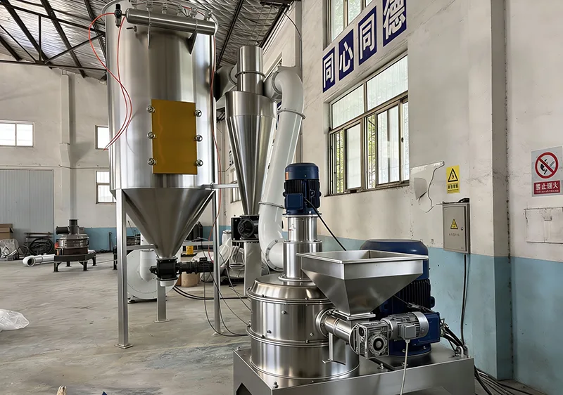 Las características principales del pulverizador ultrafino Feed.