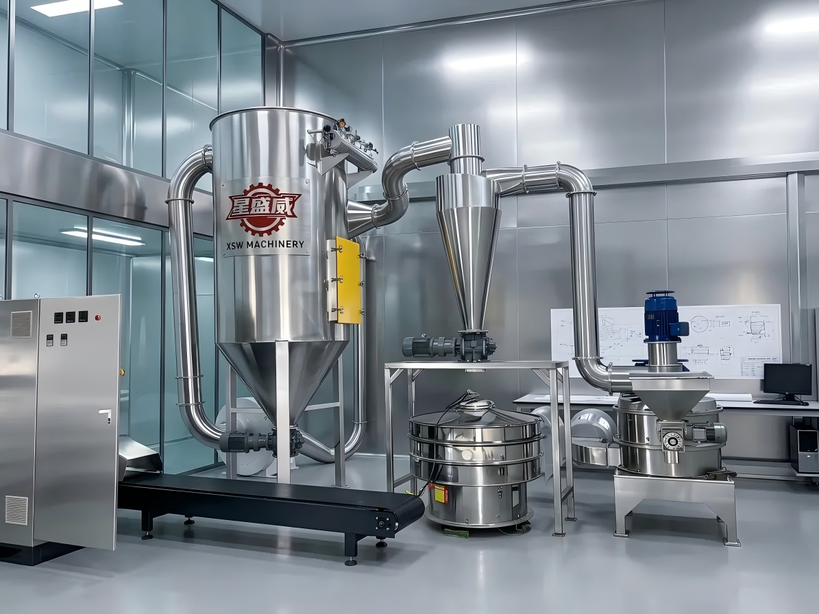 La primera opción para que las empresas de productos sanitarios mejoren la calidad y la eficiencia: la trituradora ultrafina Xingshengwei ayuda a reducir los costos y aumentar la eficiencia en el procesamiento de polvo de esporas/Ganoderma
