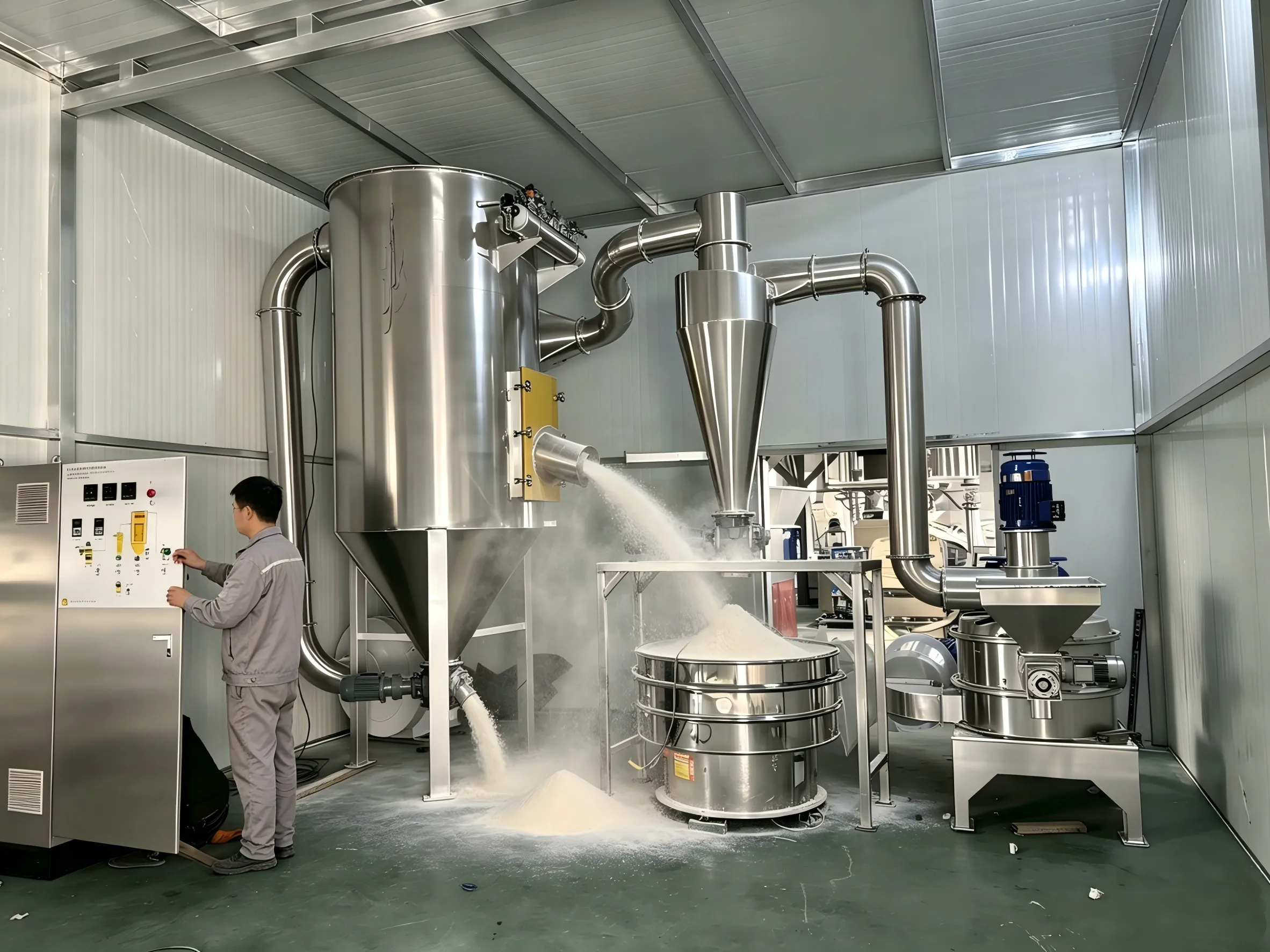 La industria de procesamiento de polvo se está actualizando y acelerando, y los pulverizadores ultrafinos se han convertido en equipos clave para que las empresas reduzcan costos y aumenten la eficiencia.