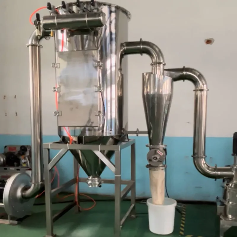 Pulverizador ultrafino de carbono por pirólisis